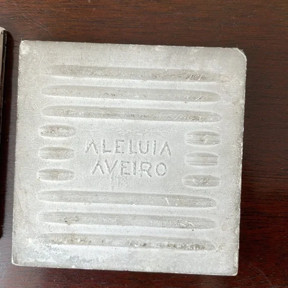 3 Vintage tiles. 3 Aleluia Aveiro hand painted. Portugal. - Picture 8 of 9